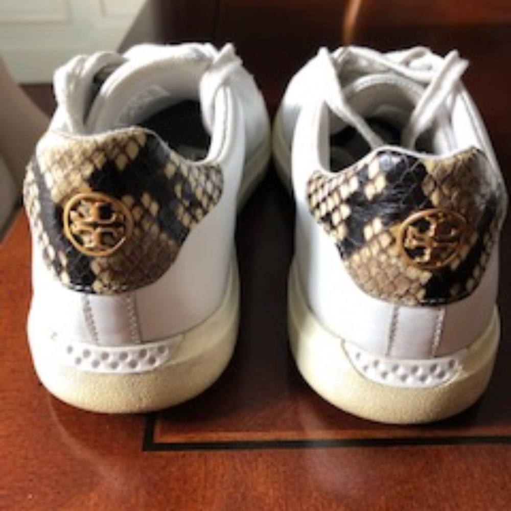 Tory Burch Howell Court Snake Printed Sneaker Size 6.5
